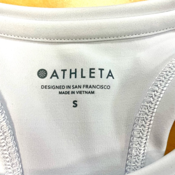 Athleta fitted crop tank - worn once. - Picture 3 of 4